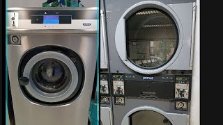 Primus FX 65 commercial washer & primus DX stack dryer