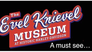 A Walk through the Evel Knievel Museum Historic Harley Davidson in Topeka, Kansas. 2022