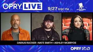 Opry Live - Darius Rucker, Nate Smith, and Ashley McBryde