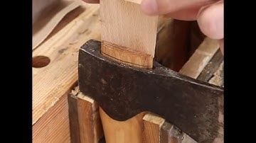 The Secret to Hanging an Axe Handle Like a Pro – Watch This!