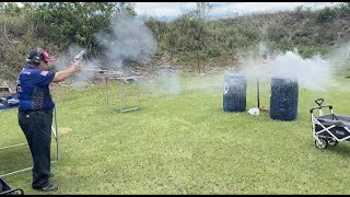 Reloading Smith & Wesson 500 Magnum Revolver. Most powerful handgun on Earth! Of Course we Shoot it!