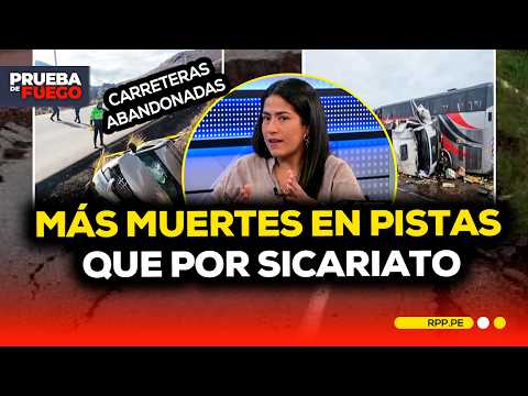 Carreteras mortales en todo el país: corrupción y abandono | Paola Lazarte #PDFRPP