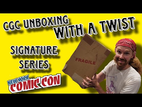 New York Comic Con CGC Signature Series Unboxing - With a Twist