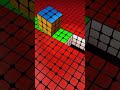 #rubikscube Hypnotic 3D cube visuals 🔥 #shorts #hypnotic #3d #cube #animation #viral