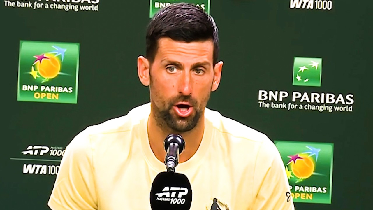 Novak Djokovic Press Conference after Win vs Kovacevic | Indian Wells 2026