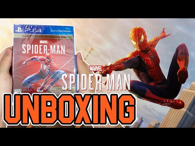 snorkel barndom Ashley Furman Spider-Man Game of the Year Edition (PS4) Unboxing!! - YouTube