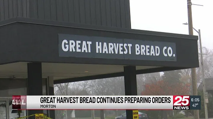 Morton bakery continues operations after fire scorches lobby