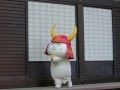 ひこにゃんが画面の左から右へ過ぎていくだけの動画