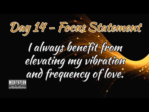 Day 14   Unselfish Love Video Meditation