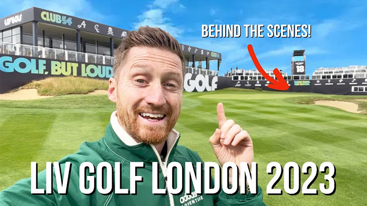 What is it REALLY like to go to LIV Golf London | INSANE ACCESS ALL AREAS