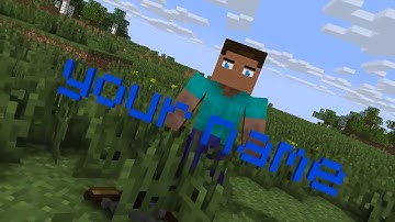 minecraft intro template (mine imator intro)