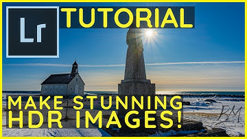 HDR Photography Tutorial Lightroom Basics - It