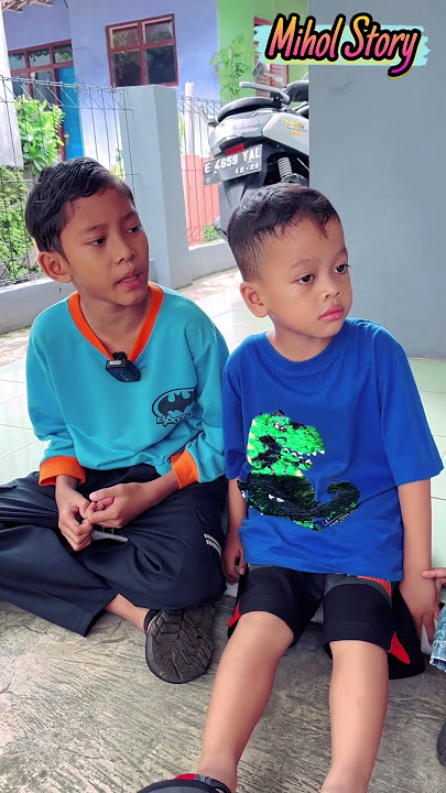 ARFAN PUNYA BAJU BARU GAMBAR DINO☺️🥰 #trending #comedy #humorsegar #funny #shorts