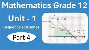 4. Grade12 Maths Unit 1 (part 4) | Sigma Notation | New curriculum | Afan Oromo |Ethiopia