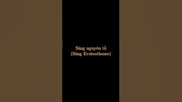 Mô phỏng thuật toán sàng số nguyên tố (sàng Eratosthenes) #shorts #laptrinh