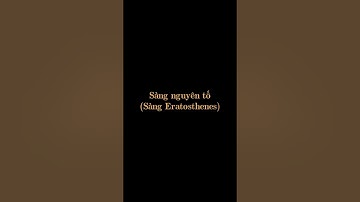 Mô phỏng thuật toán sàng số nguyên tố (sàng Eratosthenes) #shorts #laptrinh