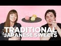 Taste Testing Japanese Traditional Sweets with Abroad in Japan