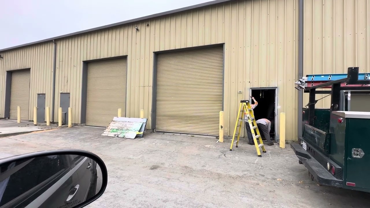 Roll up load out doors Court Supervised Watsonville Online Abandoned Cannabis Grow Operation Auction