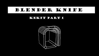 KeKit аддон для Blender часть 1 Modeling (Ускоряем моделирование)