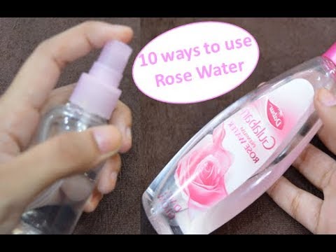 10 Ways To Use Rose Water | Benefits Of Rose Water | Beauty Express