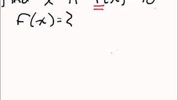 Function Notation Given y