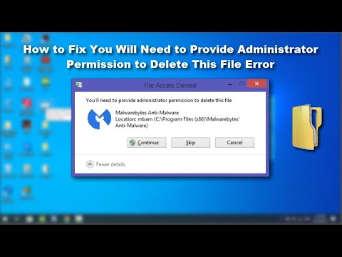 Fix You Will Need to Provide Administrator Permission to Delete This File Error in Windows 10 hqdefault