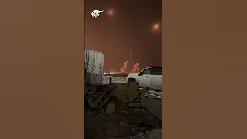 تدمير مطار اللد في إسرائيل بعشرات الصواريخ الإيرانية 