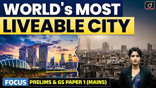 World's Most Liveable Cities | Global Liveability Index | Latest Update | Drishti IAS English