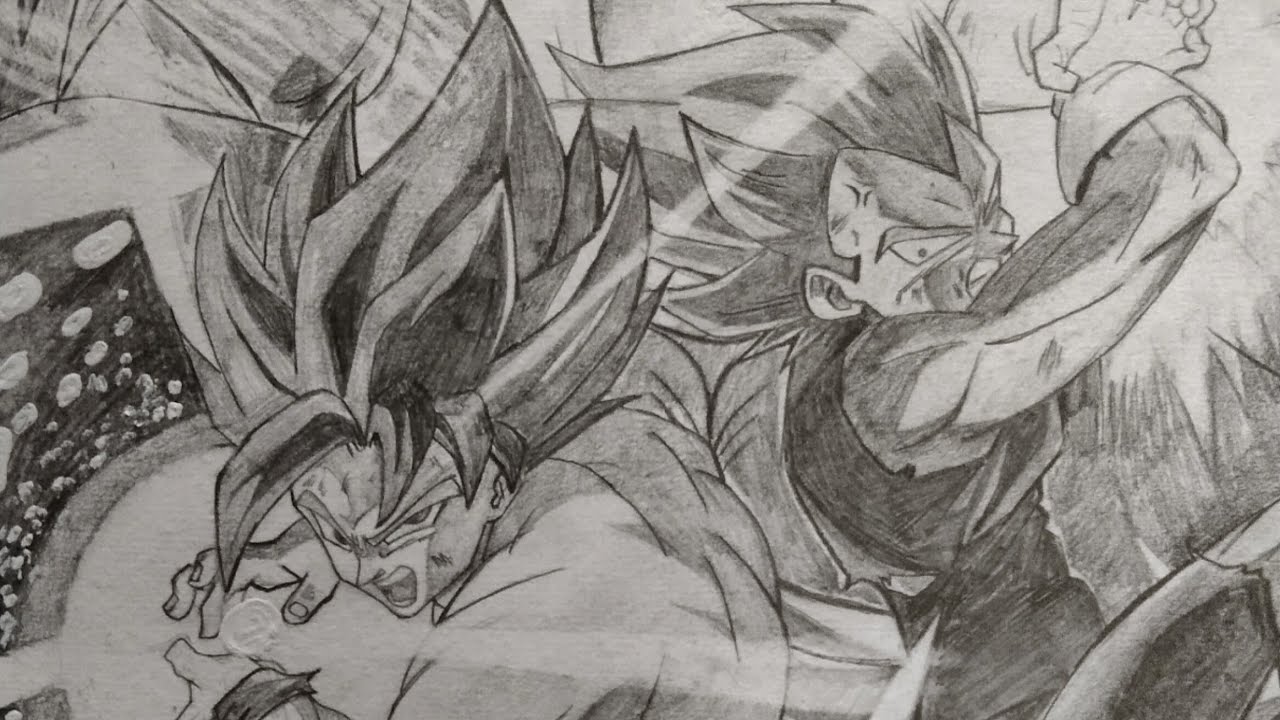 Goku Vegeta Fanart !!              