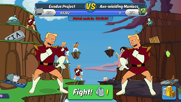 Animation Throwdown Exodus Project VS Axe-welding Maniacs!!