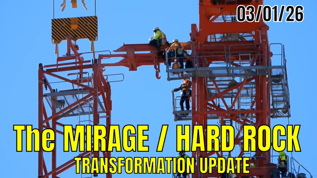 Mirage to Hard Rock Hotel Construction Update 03 01 2026