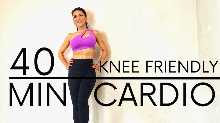 40 Min Knee Friendly HIIT Cardio Workout/ Best Fat...
