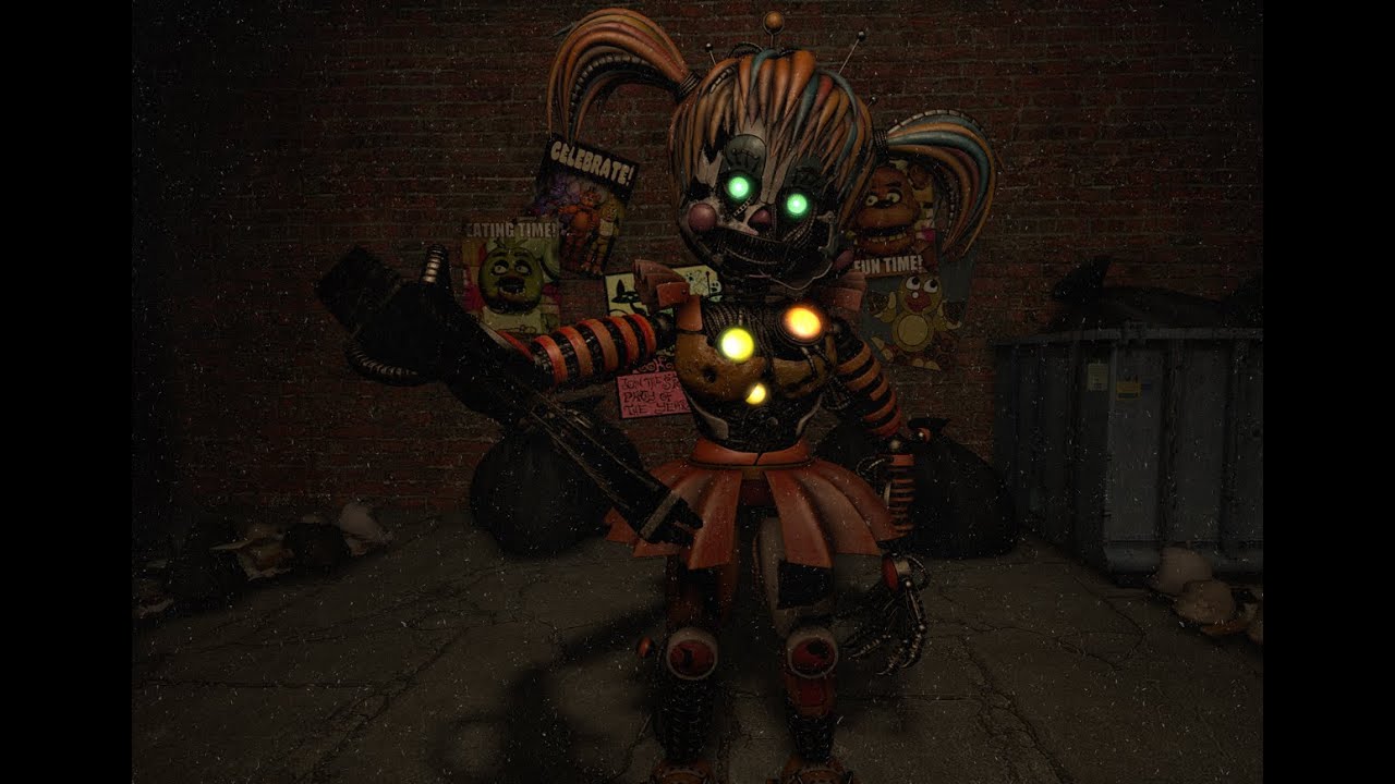 Fnaf 6 Scrap Baby speed poster [SFM] - YouTube