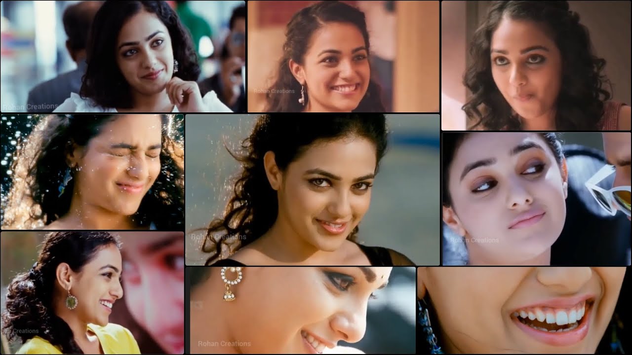 Nithya menon Cute Expressions Mashup Whatsapp Status