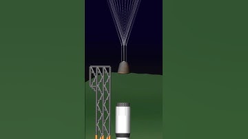 Landing a Capsule BACK to Launchpad in SFS #shorts #spaceflightsimulator