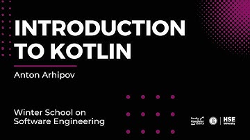 [Kotlin Day] Introduction to Kotlin, Anton Arhipov