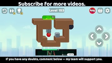 Snake Puzzle Slither to Eat Level 151, 152, 153, 154, 155 Walkthrough 🐍🍎 | SolutionGuruji