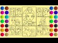 Drawing KPop Demon Hunters - Sand Painting - Rumi, Mira, Zoey, Saja Boys, Huntrix, Golden