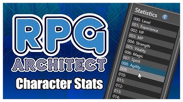 RPG Architect Tutorial - Character Stats