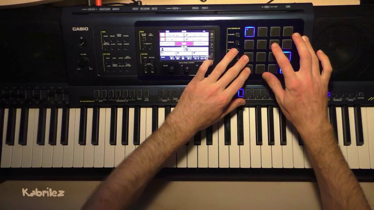 Kid Cudi Tequila Shots keyboard cover, casio mzx500 (PAD) YouTube
