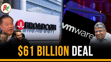 Broadcom to acquire VMware in $61 billion deal.!? | 50% Stock - 50% Cash - Anand Srinivasan Explains