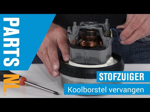 Koolborstels vervangen van stofzuiger, PartsNL uitleg