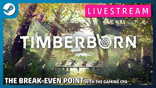 Timberborn (Release The Golems) Pt. 2 | Live Stream | The Break-Even Point