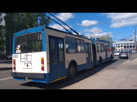 Троллейбус ВМЗ-6215 СПб