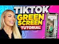 How to use Green Screen on TikTok | FULL TUTORIAL