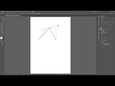 Como funcionam o anchor point e seleção direta do Illustrator