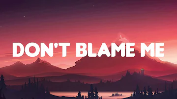 Taylor Swift - Don't Blame Me (Lyrics Mix)