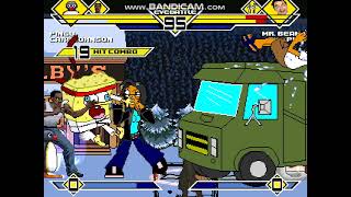 Mugen Pingu Cj Juan Karate Spongebob Vs Mr Bean Clippy Papyrus Heavy