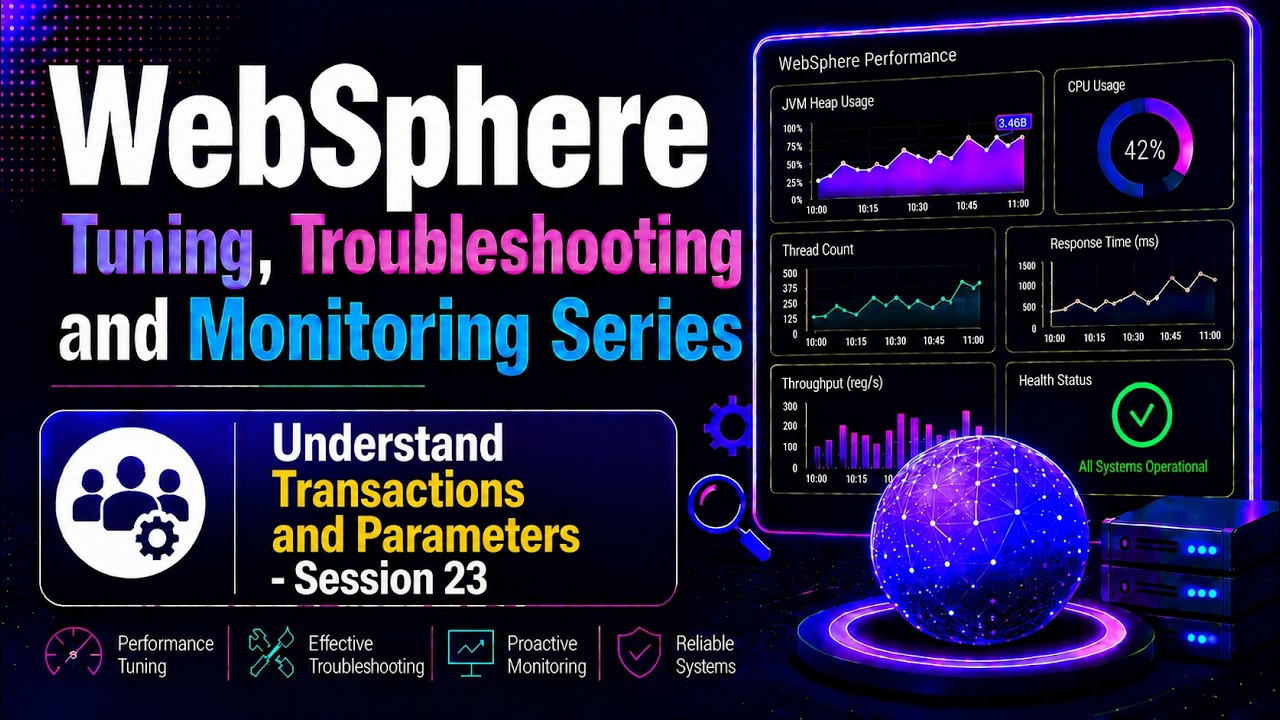 WebSphere Tuning, Troubleshooting and Monitoring-Session 23 ...