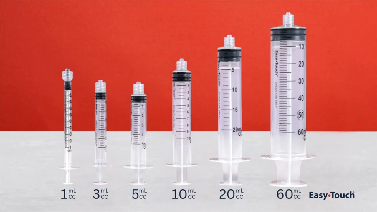 EasyTouch® Luer Lock Syringe Barrels